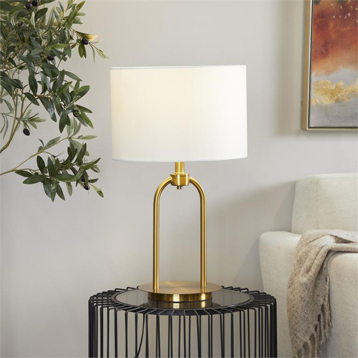 Picture of GLD MTL OPEN BASE T-LAMP