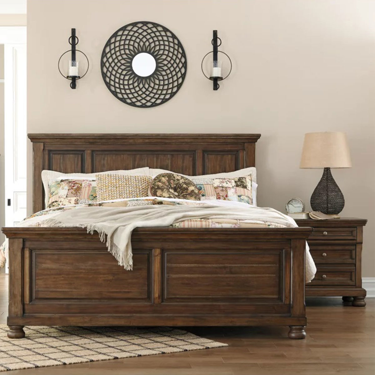 Picture of KENLEY BEDS IN BROWN FINISH