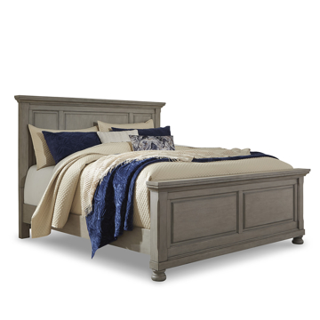 Picture of KENLEY GRAY KING PANEL BED