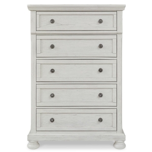 Picture of KENLEY WHT 5 DRAWER CHEST