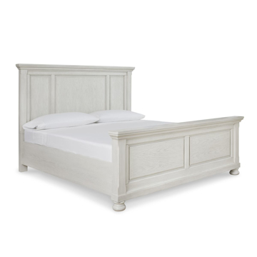 Picture of KENLEY WHITE KING PANEL BED
