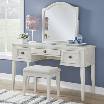 Picture of KENLEY WHITE VANITY W/MIRROR
