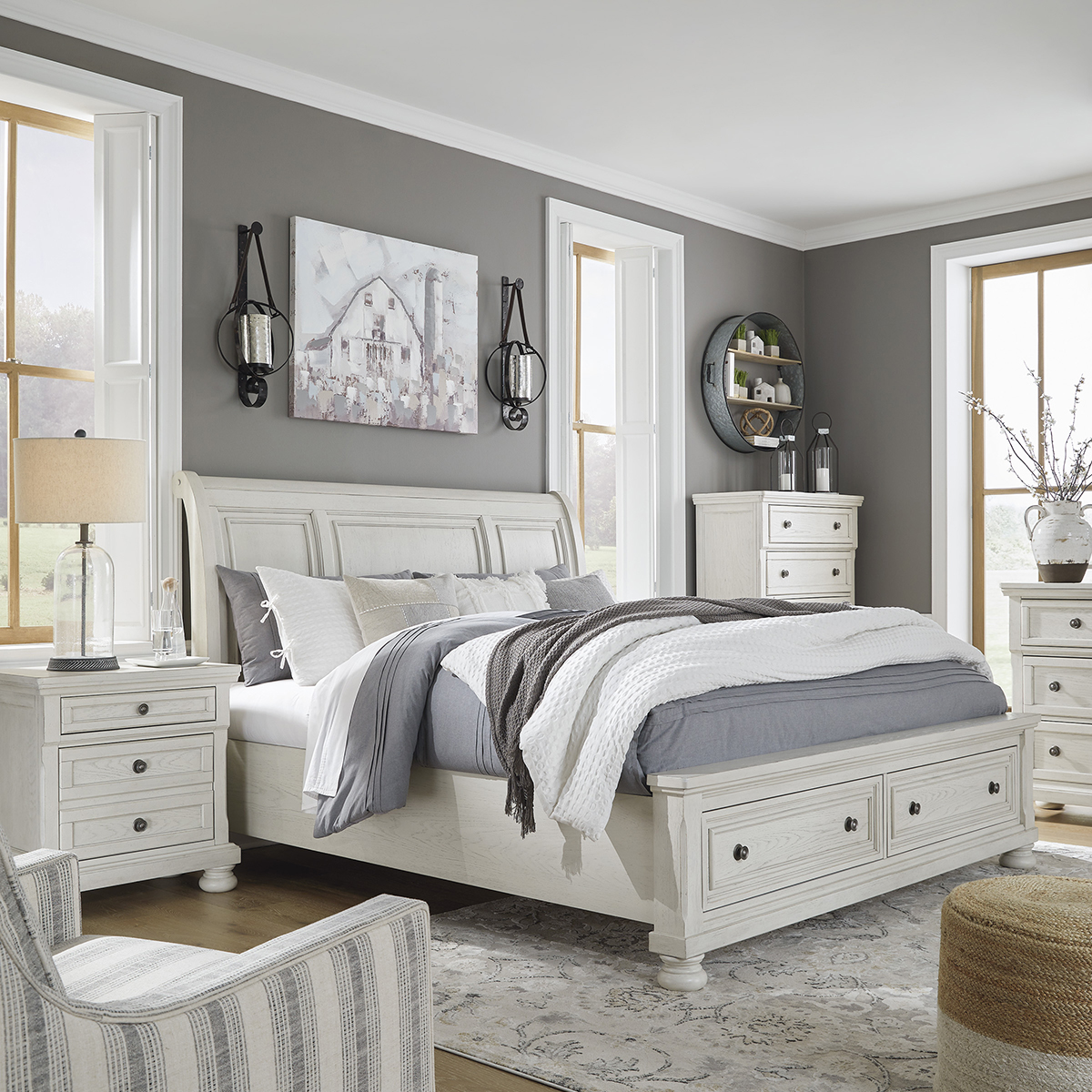 Picture of KENLEY WHITE BEDROOM COLLECTION