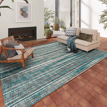 Picture of AMADOR 1 TEAL 5X7'6 RUG