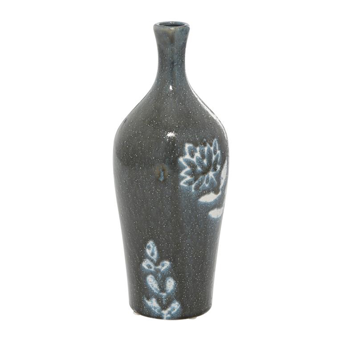 Picture of 12" FLORAL EMBOSSED VASE