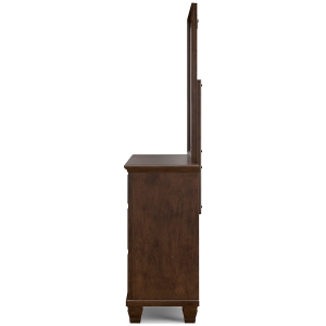 Picture of DANA BROWN DRESSER W/MIRROR