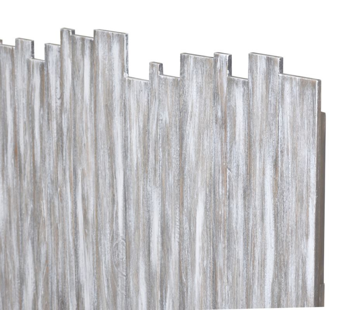 Picture of PICKET FENCE GREY QN HEADBOARD