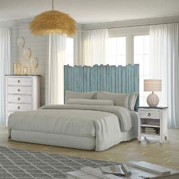 Picture of PICKET FENCE BLEU NIGHTSTAND