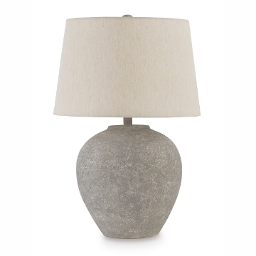 Picture of DREWARD DISTRESSED GREY TABLE LAMP