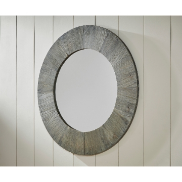 Picture of DACEMAN GRAY ROUND MIRROR