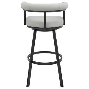 Picture of MAGNOLIA IN BLACK AND GREY 26" COUNTER STOOL