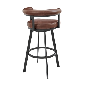 Picture of MAGNOLIA BLACK AND COFFEE 26" COUNTER STOOL