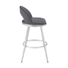 Picture of CHARLOTTE STEEL AND GREY 30" BARSTOOL