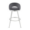 Picture of CHARLOTTE STEEL AND GREY 30" BARSTOOL