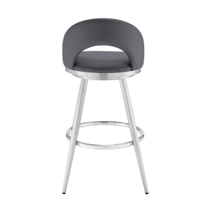 Picture of CHARLOTTE STEEL AND GREY 30" BARSTOOL