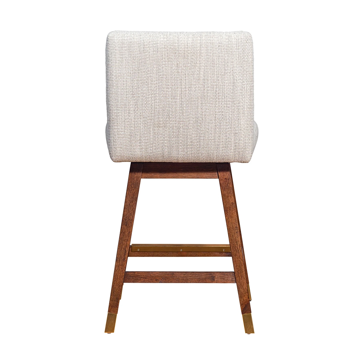 Picture of ISABELLA BROWN OAK AND BEIGE 30" BARSTOOL