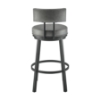 Picture of ZELDA BLACK AND GREY 30" BARSTOOL