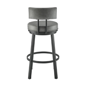 Picture of ZELDA BLACK AND GREY 30" BARSTOOL