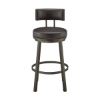 Picture of ZELDA MOCHA AND BROWN 26" COUNTER STOOL