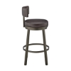 Picture of ZELDA MOCHA AND BROWN 26" COUNTER STOOL