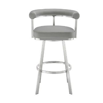 Picture of MAGNOLIA STEEL AND GREY 26" COUNTER STOOL