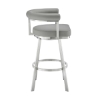 Picture of MAGNOLIA STEEL AND GREY 26" COUNTER STOOL
