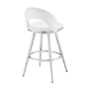 Picture of CHARLOTTE STEEL AND WHITE 26" COUNTER STOOL