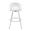 Picture of CHARLOTTE STEEL AND WHITE 30" BARSTOOL