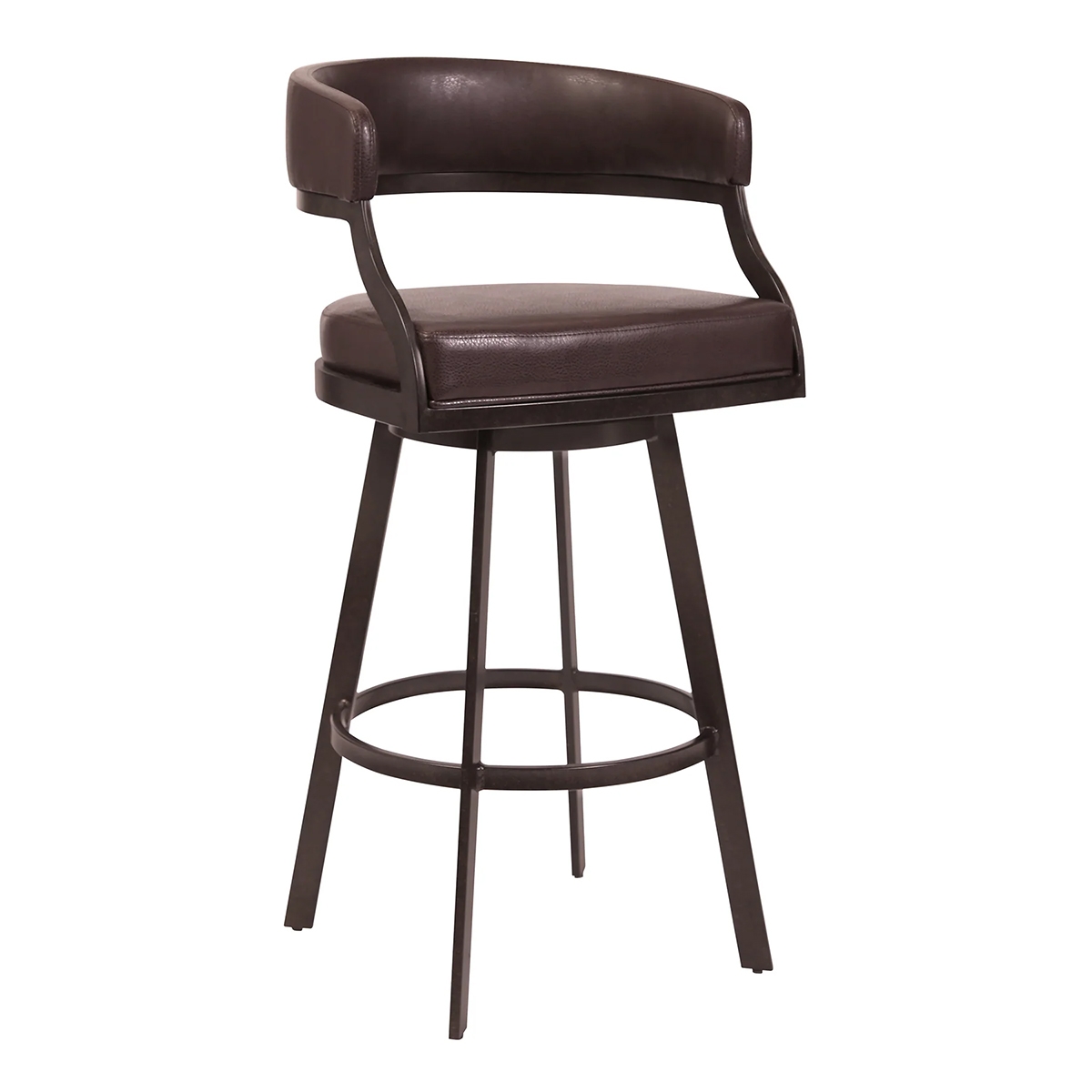 Picture of SATURN AUBURN AND BROWN 26" COUNTER STOOL
