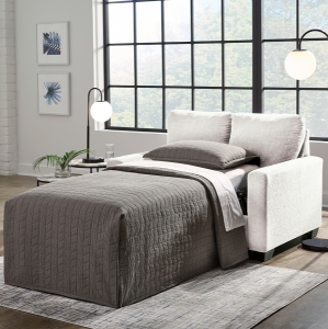 Picture of RANIER SNOW TWIN SLEEPER SOFA