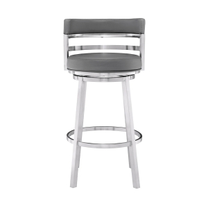 Picture of MADRID STEEL AND GREY 30" BARSTOOL