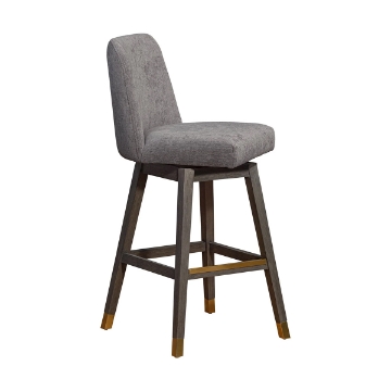 Picture of AMELIA GREY OAK AND MOCHA 26" COUNTER STOOL