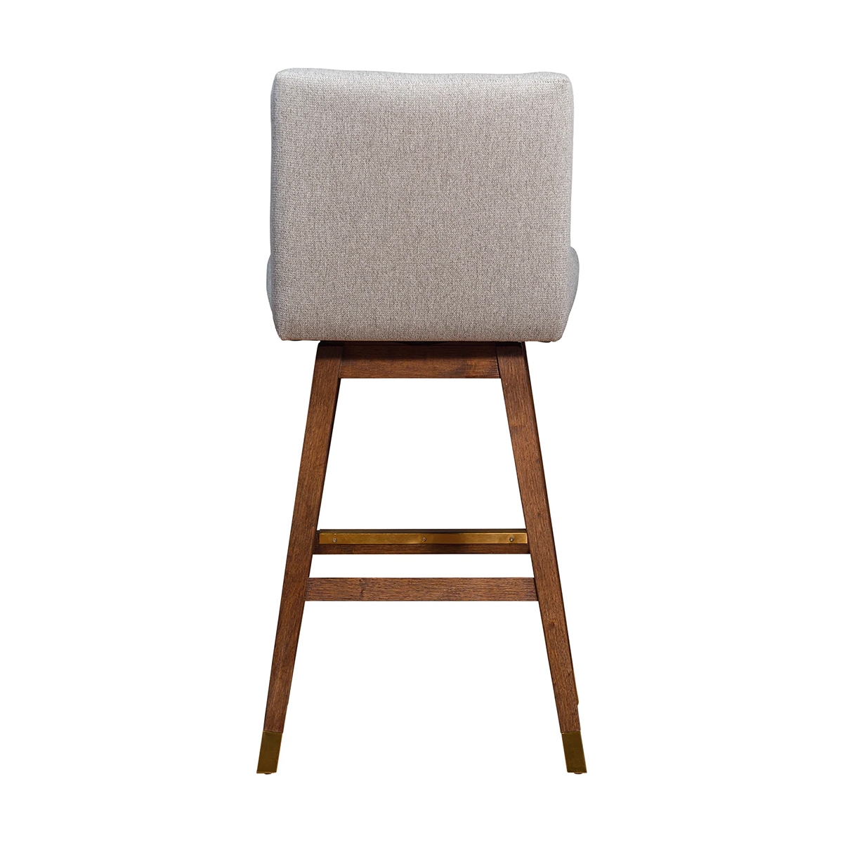 Picture of ISABELLA BROWN OAK AND TAUPE 26" COUNTER STOOL