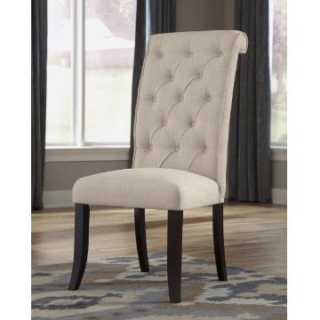 Picture of EMMA LINEN UPHOLSTERED DINING SIDE CHAIR