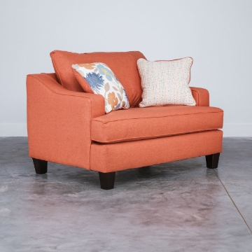 Picture of REYLAN CHAIR & 1/2 IN CORAL
