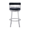 Picture of MADRID STEEL AND BLACK 30" BARSTOOL