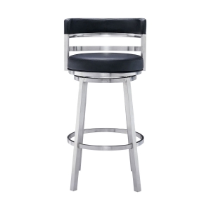 Picture of MADRID STEEL AND BLACK 30" BARSTOOL