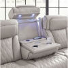 Picture of OPTIMUS GREY SOFA W/POWER HEADREST