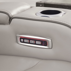 Picture of OPTIMUS GREY RECLINER W/PHR