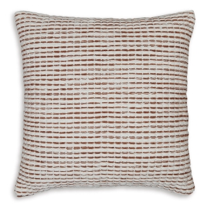 Picture of NASHLIN RUST WVN STRIPE PILLOW