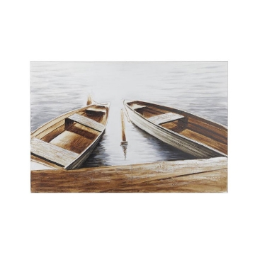 Picture of DOUBLE ROW BOAT WALL ART