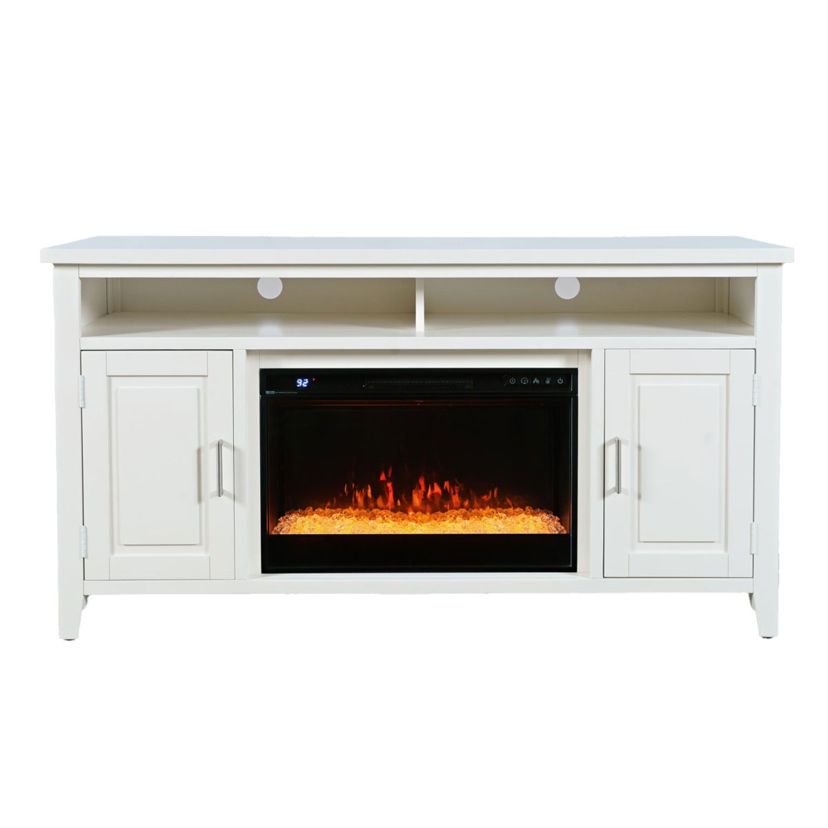 Picture of URBAN ICON WHT FIREPLACE