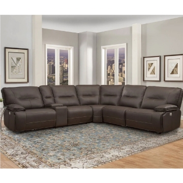 Picture of SPARTACUS CHOC 6PC SECTIONAL