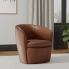 Picture of BAROLO LTHR SW CHAIR WHISKEY