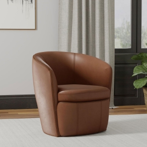 Picture of BAROLO WHISKEY LEATHR SW CHAIR