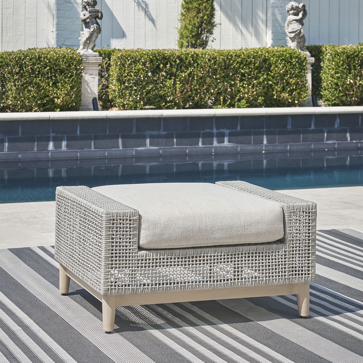 Picture of SETON CREEK OTTOMAN