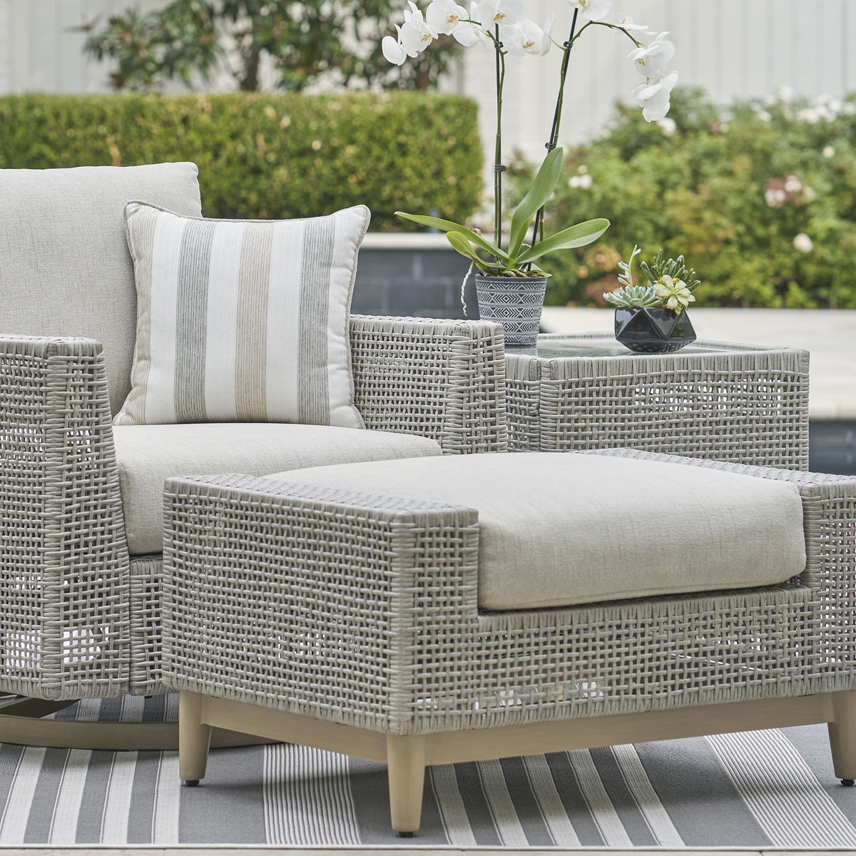 Picture of SETON CREEK OTTOMAN