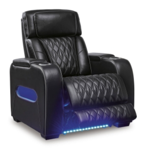 Picture of OPTIMUS BLACK RECLINER W/POWER HEADREST