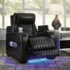 Picture of OPTIMUS BLACK RECLINER W/POWER HEADREST