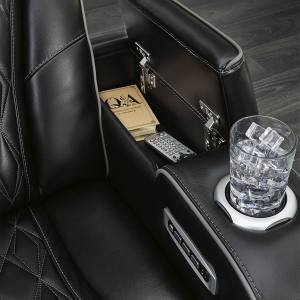 Picture of OPTIMUS BLACK RECLINER W/POWER HEADREST